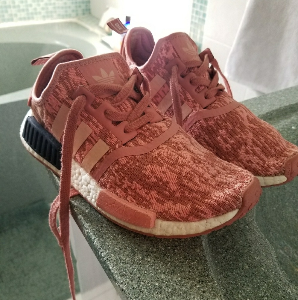 Adidas Raw Pink Nmd boosts
